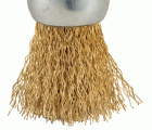 D-73726 Cepillo de acabado latonado para taladro, 24 mm, 0,3 mm, 1/4"