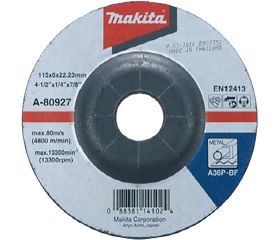 D-74485 Discos de debarbe METAL 115x6,0x22,23mm
