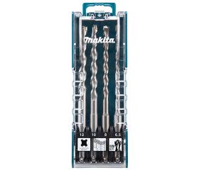D-74728 Estuche brocas SDS-PLUS 6,5 mm, 8 mm, 10 mm, 12 mm x 160 mm