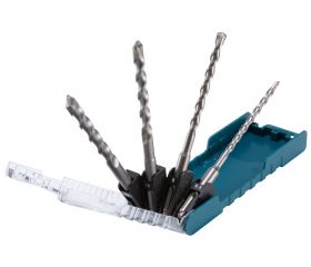 D-74728 Estuche brocas SDS-PLUS 6,5 mm, 8 mm, 10 mm, 12 mm x 160 mm