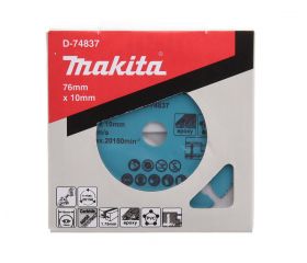 D-74837 Disco de carburo de tungsteno, 76 x 10 mm