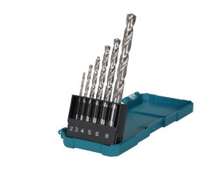 D-78346 Estuche brocas de metal HSS-GS, 6 pcs