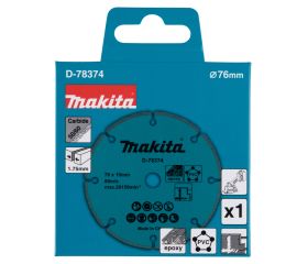 D-78374 Disco de corte PVC 76 x 1,75 mm