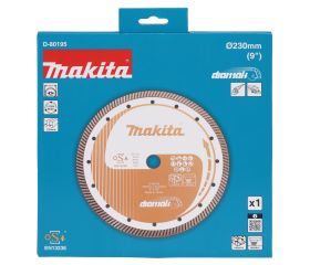D-80195 Disco de diamante 230 x 22,23 mm, Banda turbo
