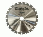 D-81147 Disco de sierra circular, T.C.T., 165 x 20 mm, 24 dientes