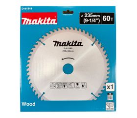 D-81549 Disco sierra circular, Standard T.C.T 235 x 30 mm, 60 D