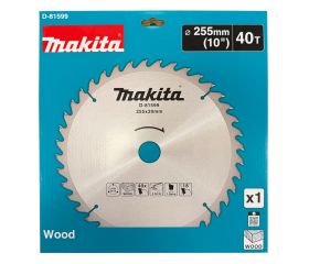 D-81599 Disco sierra circular, Standard T.C.T, 255 x 30 mm, 40 D
