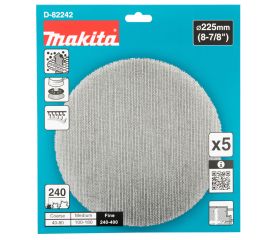 D-82242 Lija de malla, 225 mm, A240