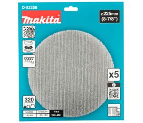 D-82258 Lija de malla, 225 mm, A320