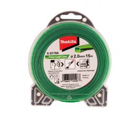 E-01769 Hilo de cuatro hojas de nylon de 2,0 mm x 15 m