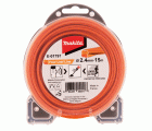 E-01797 Hilo de cuatro hojas de nylon de 2,4 mm x 15 m