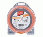 E-01797 Hilo de cuatro hojas de nylon de 2,4 mm x 15 m