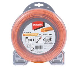 E-01806 Hilo de cuatro hojas de nylon de 2,4 mm x 30 m