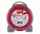 E-01828 Hilo de cuatro hojas de nylon de 2,7 mm x 15 m