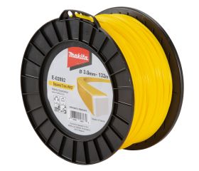 E-02892 Hilo de nylon cuadrado, 3,0 mm x 132 m