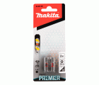 E-03159 Punta torsión Impact Premier, PH3, 25 mm, 1/4", 2 pcs