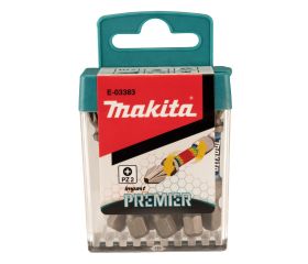 E-03383 Puntas de atornillar con torsión Impact Premier, PZ2,  10u