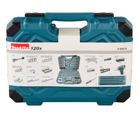 E-06616 Maletín de herramientas manual 120 pcs