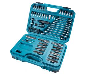 E-10883 Maletín de llaves, puntas y vasos, 221 pcs