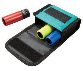 E-12354 Estuche llaves de vaso, 3 pcs