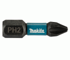 E-12360-12 Punta Impact Black, PH2, 25 mm, 25 pcs x 12 Sets