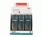 E-13596-12 Set de brocas T.C.T, para SDS-PLUS, 4 x 12 pcs