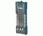 E-13596-12 Set de brocas T.C.T, para SDS-PLUS, 4 x 12 pcs