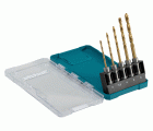 E-15132 Estuche de brocas de metal, HSS-TiN, SDS-PLUS