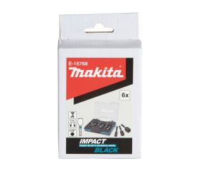 E-15768 Llaves de vaso, Impact Black, 1/4