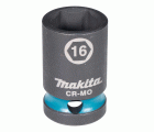 E-16128 Llave de vaso Impact Black, 1/2", 16 mm