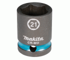 E-16178 Llave de vaso Impact Black, 1/2", 21 mm