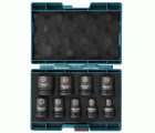 E-16564 Estuche de llaves de vaso Impact Black, 1/2", 9 pcs