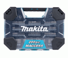 E-22610 Estuche de brocas y fijaciones Maccess, 200 uds