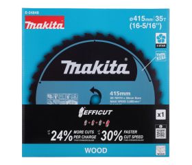 E-24848 Disco de sierra circular, EFFICUT T.C.T, 415 x 25 mm, 35D