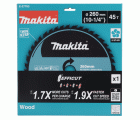 E-27763 Disco de sierra circular, Efficut T.C.T, 260 x 30 mm, 45 D