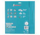 E-27763 Disco de sierra circular, Efficut T.C.T, 260 x 30 mm, 45 D