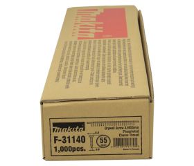 F-31140 Tornillo para tabiquería seca, PH2, 3,9 x 55 mm, 1 000 pcs