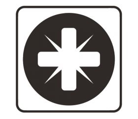 P-06096 Punta, PZ1, 25 mm, 10 pcs