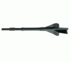 P-13100 Escoplo acanalado con aletas 35 x 380 mm
