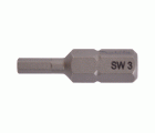 P-21375 Punta, Hex 3,0, 25 mm, 10 pcs