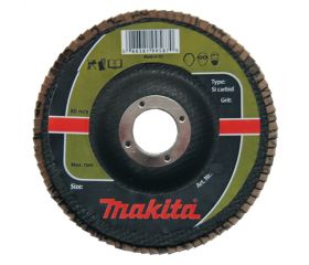 P-65361 Cepillo lijas taladro 125 x 22,23 mm, 120G, Si-Ca.