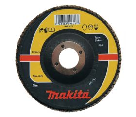 P-65589 Cepillo lijas taladro 180G x 22,23 mm,  60G, Zirkon