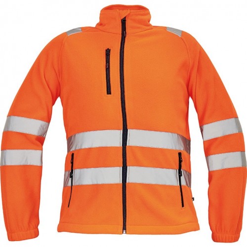 POLAR ALMERIA HV FLEECE JACKET ORANGE