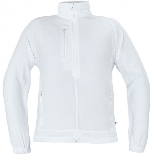 POLAR BHADRA FLEECE JACKET WHITE