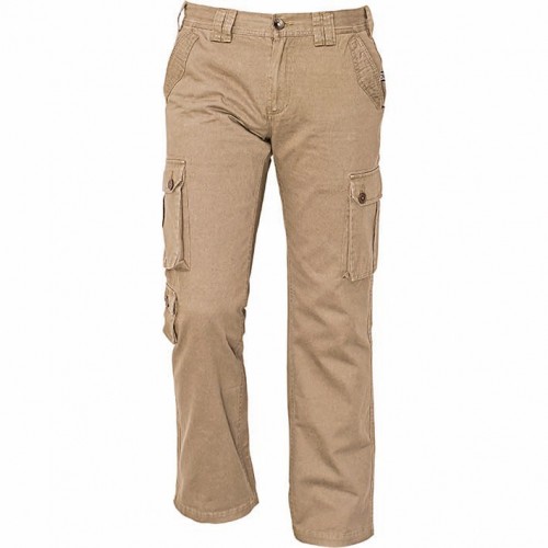 PANTALÓN CHENA CRV TROUSERS BEIGE