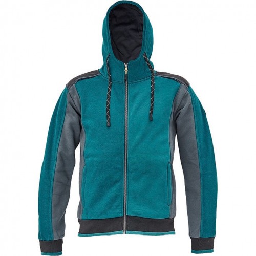 SUDADERA DAYBORO HOODIE PETROL BLUE