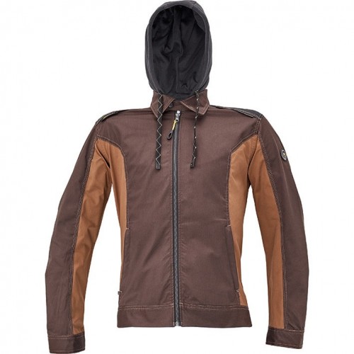 CHAQUETA DAYBORO JACKET DARK BROWN