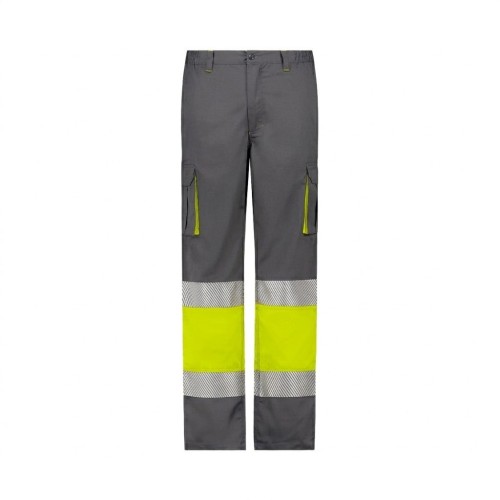 PANTALON DESTINY HV YELLOW-GREY