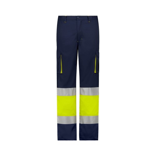 PANTALON DESTINY HV YELLOW/NAVY