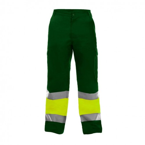 PANTALON DOVER HV TROUSERS YELLOW-GREEN